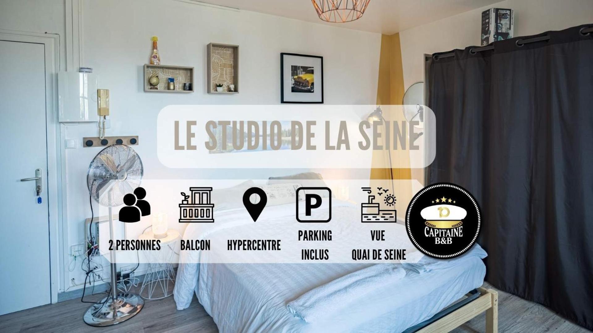 트루아 Studio De La Seine - Balcon - Hypercentre - Parking Inclus 아파트 외부 사진